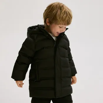 Chlapecká bunda Reserved - Prošívaná péřová bunda - černý - QG006-99X - QG006-99X-92