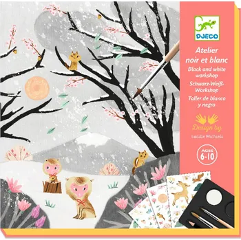omalovánky Djeco Výtvarná sada Poslední sníh