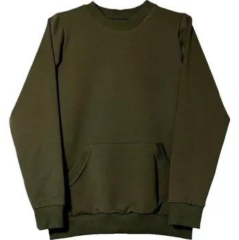 Chlapecké oblečení ZÁHOŘÍ Rudel ZÁHOŘÍ Dětská mikina s kapsou - zelená Velikost: 122/128