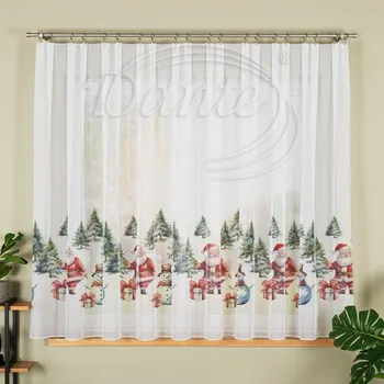 Dekorativní polštářek Dante Santa a sněhulák,155