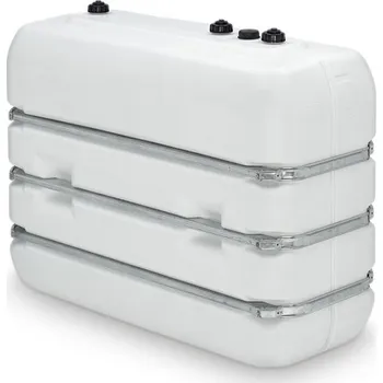 nádrž Průmyslová nádrž o objemu 2500 litrů, přírodní, s otvorem, pro látky s maximální hustotou 1,555