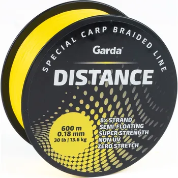 Garda Distance pletená šňůra žlutá