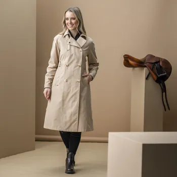 Dámská softshellová bunda Alessandro Albanese Kabát jezdecký Isabella AA, nepromokavý, dámský, sand XXS