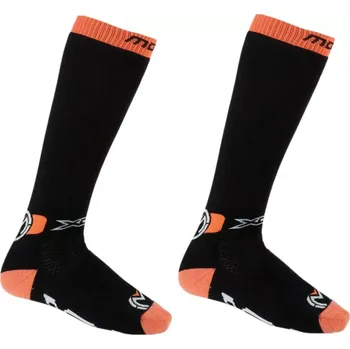 Pánské ponožky a Motokrosové ponožky - podkolenky MOOSE RACING XCR ČERNÁ/BÍLÁ/ORANŽOVÁ velikost L/XL pro nohu velikosti 44-47 (performance footwear)