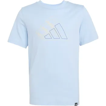 Dívčí tričko Tričko adidas Glow Blue 7810404 9-10 Years