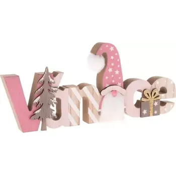 Vánoční dekorace Dřevěná dekorace nápis - Vánoce (OD22074)