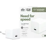 Nabíječka PanzerGlass EmPower Turbo GaN 30W 1x USB-C bílá