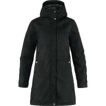 zateplená bunda dámská FJÄLLRÄVEN Kiruna Padded Parka W Black - XXS