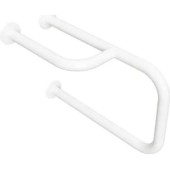 Madlo do koupelny Sapho HANDICAP opěrné madlo LEVÉ 500mm, bílá