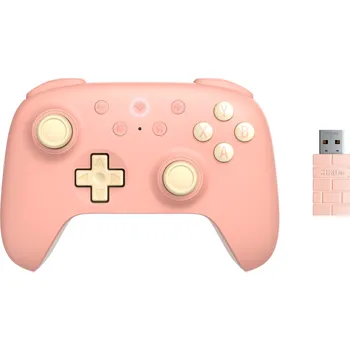 Herní ovladač 8BitDo Ultimate 2C Wireless Pad Peach Hall-Effect (PC/Android/Raspberry Pi)