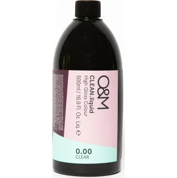 Barva na vlasy O&M CLEAN.liquid High Gloss Colour 0.00 Clear 500 ml