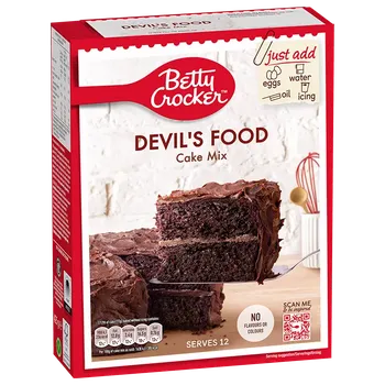 Betty Crocker směs na přípravu čokoládového dortu Devil's Food 425 g