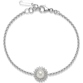 Náramek Náramek Brosway Fancy Infinite White s imitaci perly - Stříbro 925