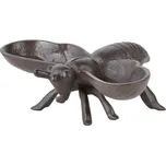 Napajedlo pro ptáky Bee, 6,5x20 cm, litina, hnědá