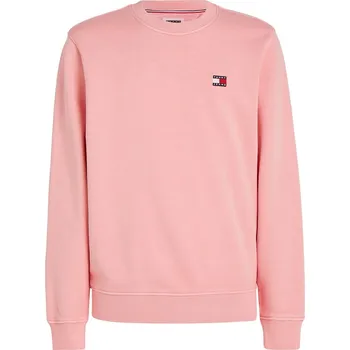 Pánské oblečení Mikina Tommy Jeans Wash Pink TIC 1233564 S