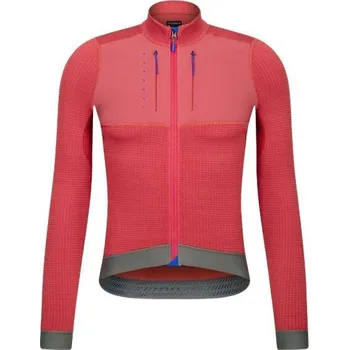 cyklistický dres Isadore Alternative Winter Long Sleeve Jersey - Cardinal L