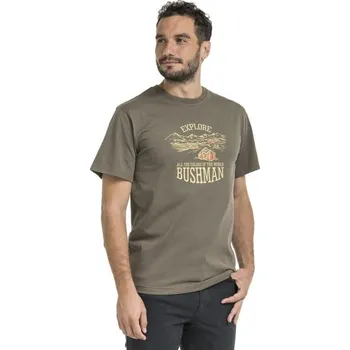 Pánské tričko Bushman tričko Coben brown XXL