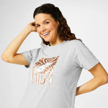 Dámské tričko Tričko Biba Grey Marl 927065 8 (XS)