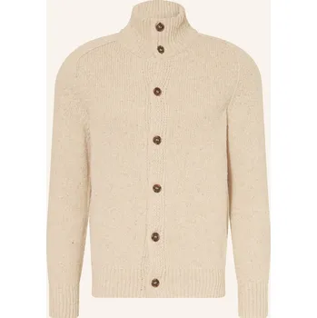 Pánské oblečení Marc O'polo Pánský Pletený Kardigan, béžová, XL