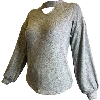 Dámská halenka Dámská halenka šedá L