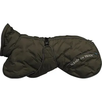 Obleček pro psa Back on Track - BAY Zimní bunda khaki, vysoký ocas Velikost: 60