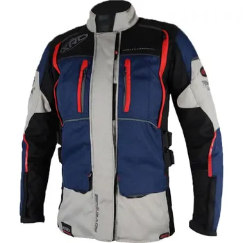 Moto bunda XRC Winkle 2.0 WTP ladies adventure jacket black/grey/blue/red 2XL
