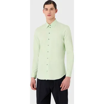 Pánská košile Košile Emporio Armani Green 1177121 L