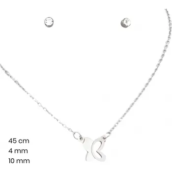 Náušnice Řetízek+přívěsek+náušnice 23935400