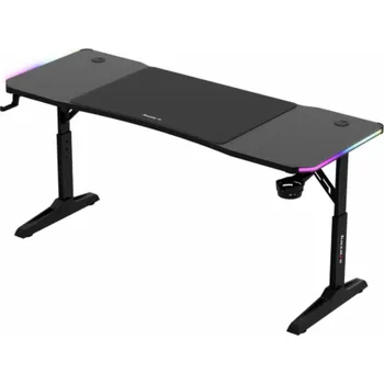 Počítačový stůl Huzaro Hero 4.6 RGB Black herní stůl