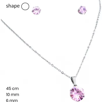 Náušnice Řetízek+přívěsek+náušnice 23715118