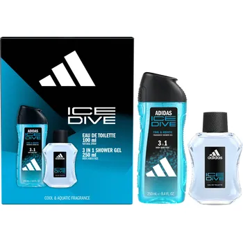 Pánský parfém Adidas Ice Dive - EDT 100 ml + sprchový gel 250 ml + 2 měsíce na vrácení zboží