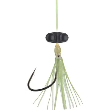 Umělá nástraha Návazec Wolffish s rolničkou Grandwave Daiwa 150 cm - Barva: Světle zelená