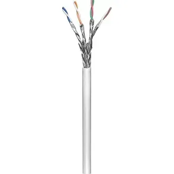 Síťový kabel MicroConnect CAT6 S/FTP STRANDED 305 m šedá (KAB018-305)