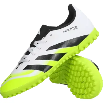 Kopačky Dětské kopačky turfy Adidas Predator Club TF bílé