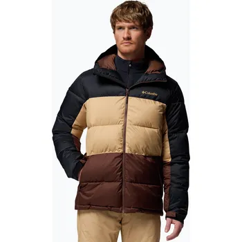 Pánská lyžařská bunda Columbia Slope Style black/canoe/tobacco