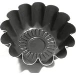 Formička na tartaletky - hliníková černá Ø 11 cm - vlnitý okraj | Trix gomma s.r.l.