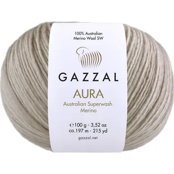 Příze Gazzal Příze Aura - 177 světle béžová