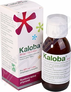Kaloba 20mg/7.5ml sirup sir. 1x100ml