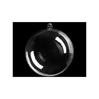 Vánoce Plastová koule na vánoční tvoření - 10cm