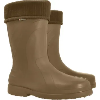 Dámské holínky Demar LUNA 0220 K Dámské zateplené holínky khaki 38-39 0220K_38-39