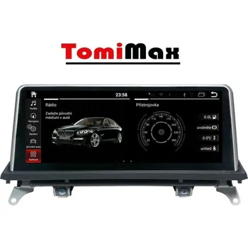 Autorádio TomiMax !!!AKCE!!! BMW X5/X6 Android 14 autorádio CIC, 8G+128, 10,25" HW výbava: 8 Core 8GB+128GB HIGH, Velikost obrazovky: