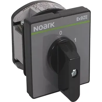 spínač Noark 114260 Ex9ZE2-50/1P SW Otočný vačkový spínač, 2 polohy, In=50A, 1 fáze, Zapnutí-Vypnutí 0-1 (Noark 114260 Ex9ZE2-50/1P SW)