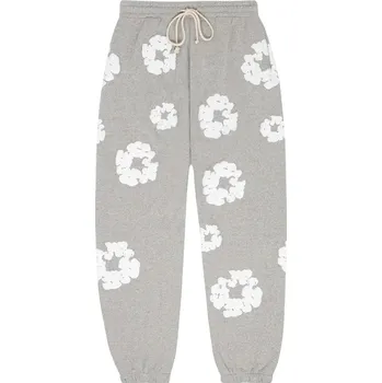 Denim Tears The Cotton Wreath Sweatpants Grey Velikost: S