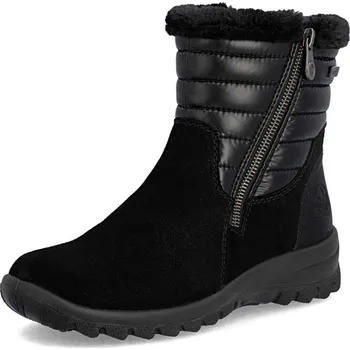 Dámské kozačky Dámská kotníková obuv RIEKER L7187-00 černá W5 37