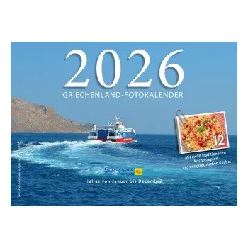 Kalendář Griechenland-Foto-Kalender 2026 (DE)