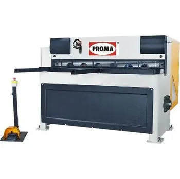 Nůžky na plech Proma industry PRGM-1360 x 3 mm Tabulové elektromechanické nůžky na plech