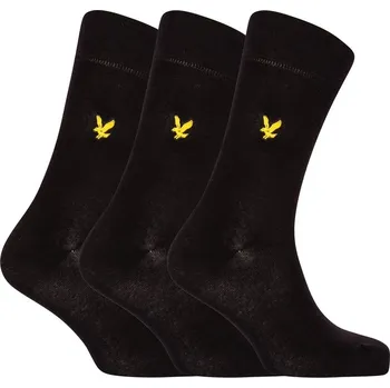 Pánské ponožky Ponožky Lyle and Scott Black 6299291 Mens 7-11