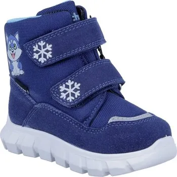 Chlapecká zimní obuv Zimní nepromokavá obuv Richter 2150 2292 6821 - nautical (PrintHusky) Velikost: 20