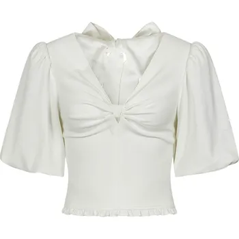 Dámské tričko Tričko Little Mistress Cream 5208053 8 (XS)