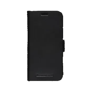 Pouzdro na mobilní telefon dbramante1928 Copenhagen Slim - Pouzdro s klopou pro mobilní telefon - kůže full-grain - černá - pro Apple iPhone 12, 12 Pro